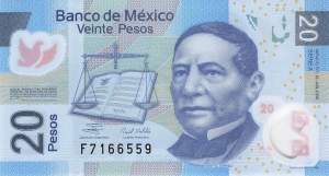 Mexiko p.122a 20 Pesos 2006